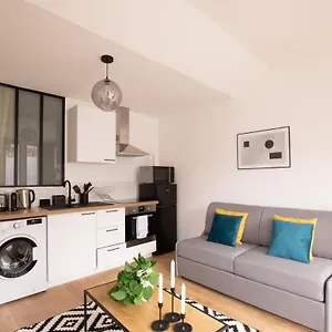 Ardennes Gauche Bright Parc De La - 4p Appartement Paris
